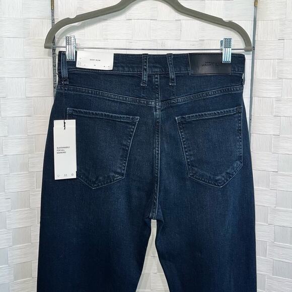 7 For All Mankind Easy Slim Jean In Sunbeam Women’s Size 28 Revolve Denim - Picture 5 of 16